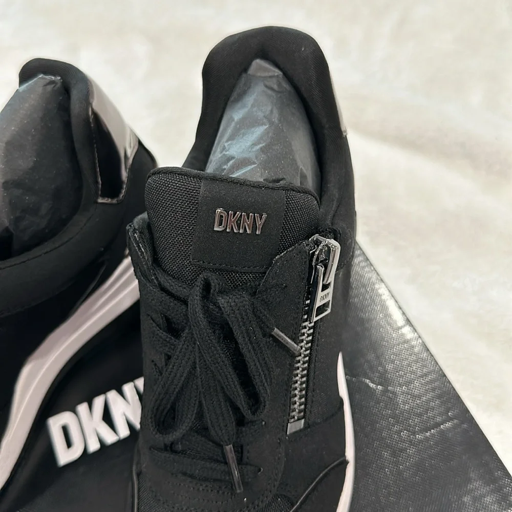 DKNY KADEN - Lace Up Wedg size 8 - Picture 3 of 8